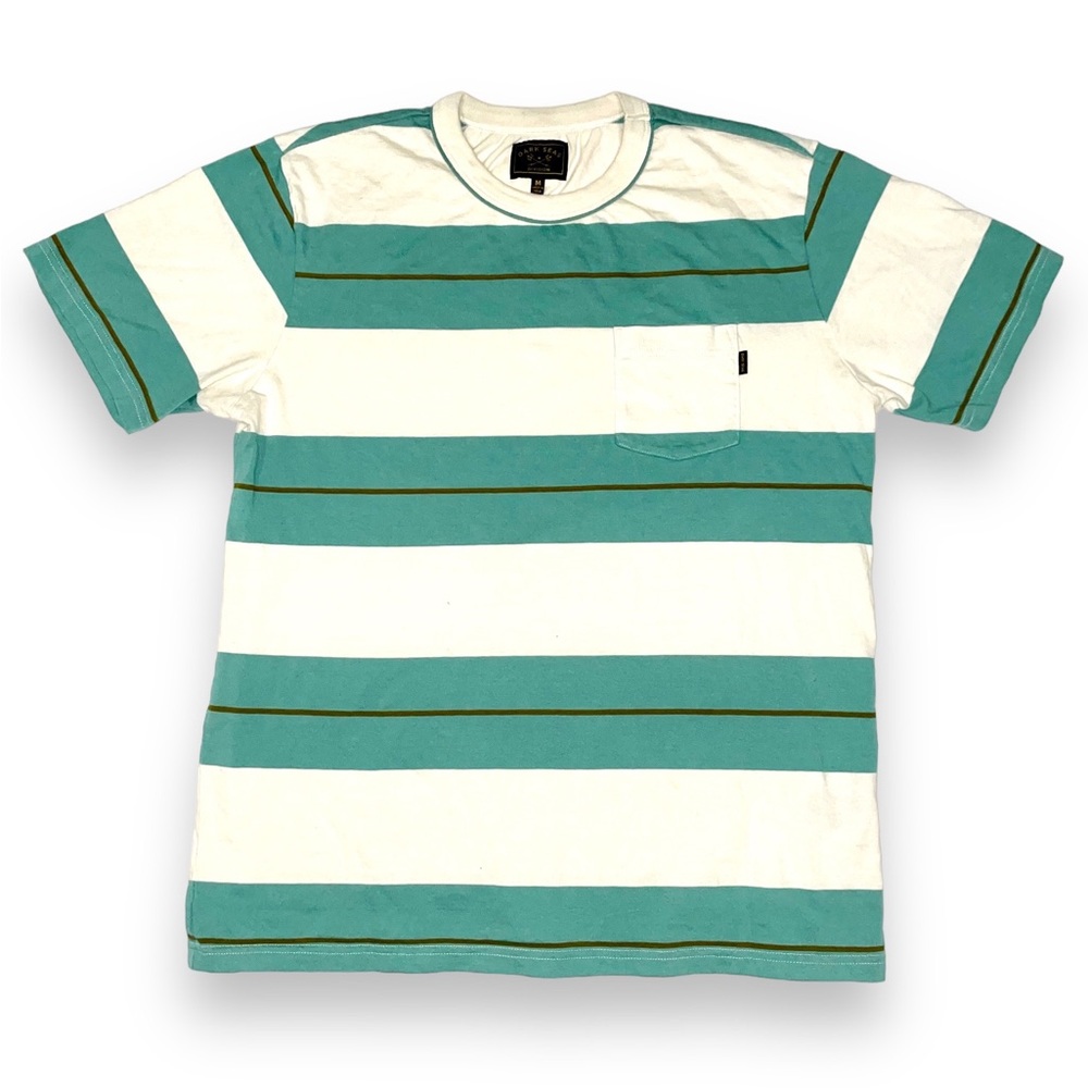 DARK SEAS DIVISION Striped Pocket Tee